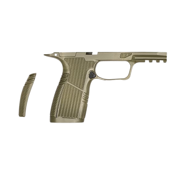 Tyrant CNC TDP365GRMMACROOD Snub Nose Grip Module OD Green Fits Sig P365