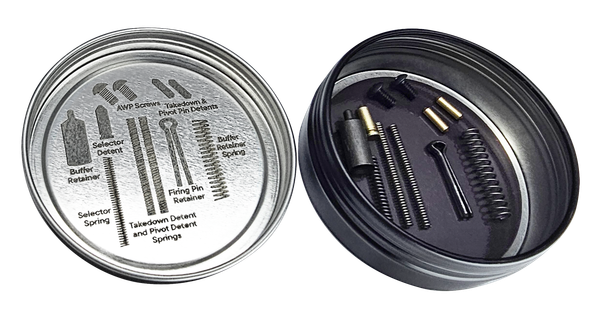 Rise Oh S#8t Kit Spare Parts - Kit For Ar-15 Screw Top Tin