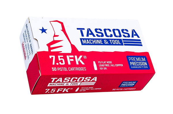Tmt Fk Brno 7.5 F9 101gr Flat - Nose 50rds 12bx Per Case