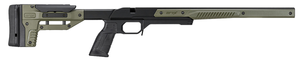 Mdt Sporting Goods Inc 106159ODG Oryx Chassis OD Green/Black Aluminum, Adj. Cheekrest, M-LOK Forend, AR-Style Grip, Barricade Stop, Fits Short Action Howa 1500 & Weatherby Vanguard