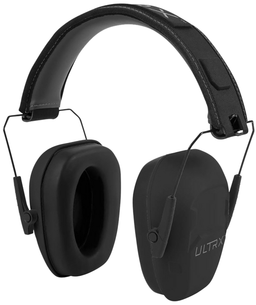 Ultrx Shield Passive Muff - Adult Midnight Gray/black 23db