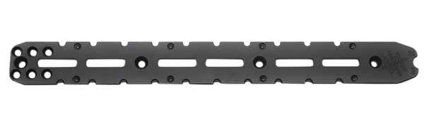 Seekins Precision 0011700171-F ARCA Rail 6 Slot M-LOK  Black 6061-T6 Aluminum 13.63" Long