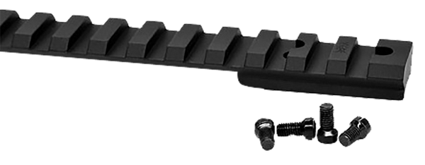 Warne V46815MOA Vapor Picatinny Rail Black Anodized Aluminum Savage 93/93R17/Mark II Rimfire "E", 15 MOA