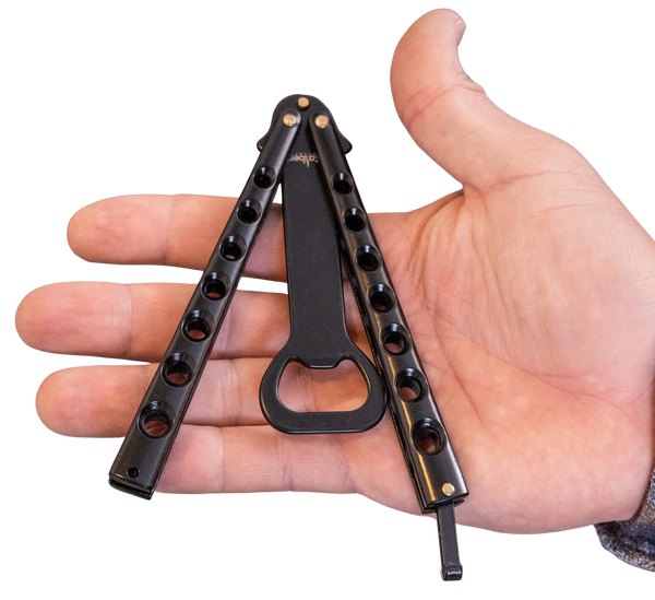 CAMP CBG-BF1021BK BUTTERFLY BOTTLE OPENER BLK