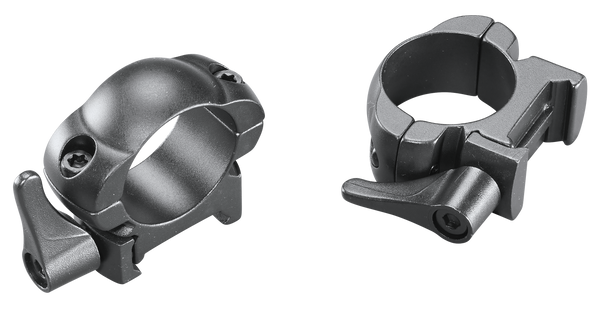 Weaver Mounts 49325 Lever Lok  Matte Black 1" Medium