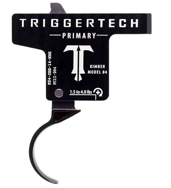 Triggertech Kimber Model 84 - Black Primary Curved!