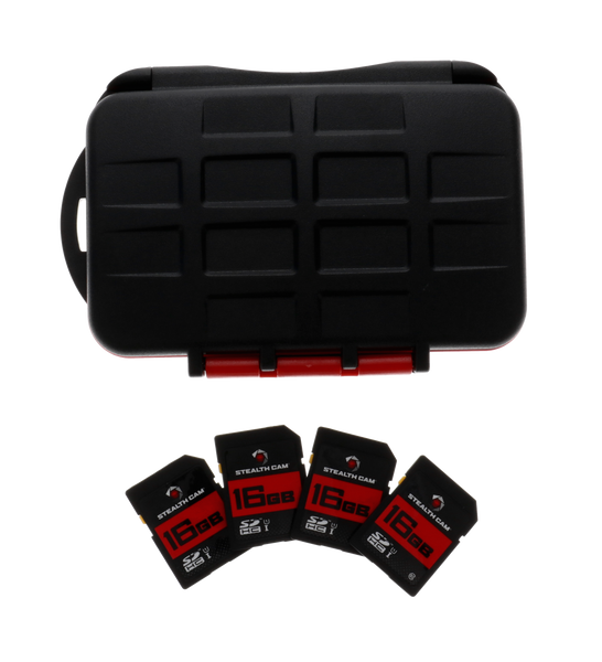 STEAL STC-16GB4PK    16GB SD CARD 4PACK
