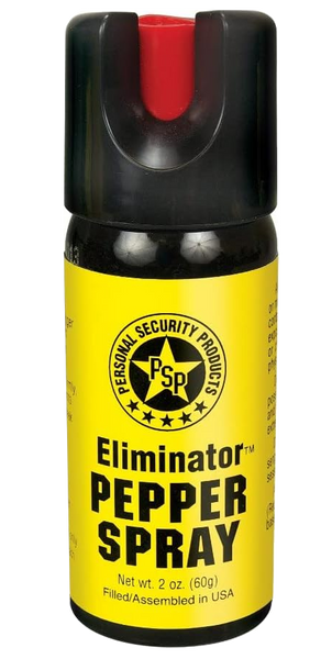 PSP EGL60FTC Eliminator Pepper Spray Pepper Gel Range 12-15 ft Canister