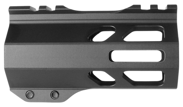 TacFire  A.C.E. M-LOK Handguard 4" Black Hardcoat Anodized Aluminum for AR-15
