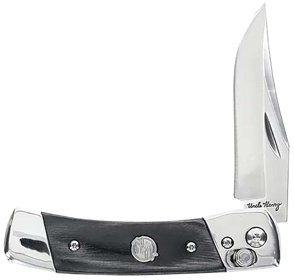 Uncle Henry Knife Plb5 2.9" - Blade Lmnt Wood Handles Pivot