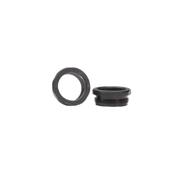 Jk Armament JK155LTA25 Booster/3 Lug Adapter 1.125-28 TPI Threads Black Aluminum 1.55" Diameter