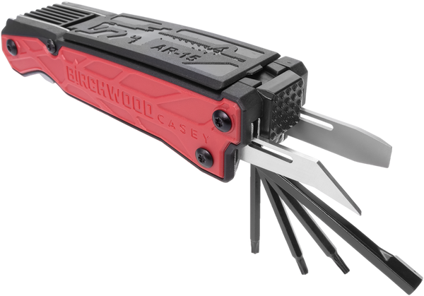 Birchwood Casey ARMT AR  Black/Red Folding AR-15