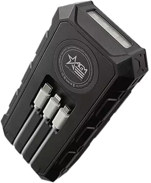 AGM Global Vision 6628XPB31 Solar Power Bank  Black 5V