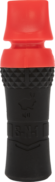 Hunters Specialties HSJS3N1PRCALL 3-In-1 Predator Call Black/Red