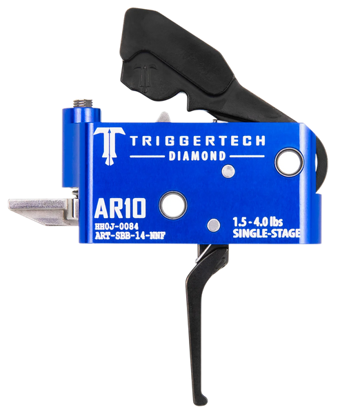TriggerTech ARTSAB14NNF Diamond  Black Straight Flat Fits AR-10
