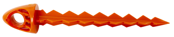 Targettack Llc  Targettack  Orange Polycarbonate Plastic 3" For Paper/Vinyl Targets 12 Pack