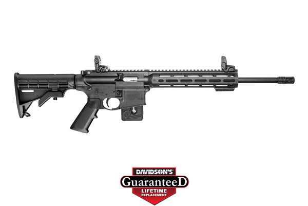 Smith & Wesson M&P 15-22 Sport rifle with black furniture, chambered in .22 lr. Based on the popular M&P 15 model this .22lr rifle is great for training on a budget.
