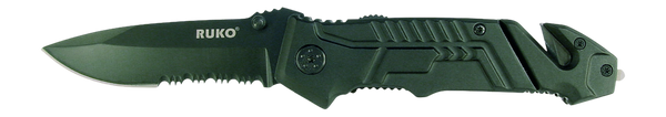 RUKO RUK0144S        440A 3-1/4"BLK RUBBER FOLDING