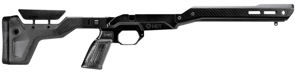 Mdt Chassis Hnt-26 Rem 700 La - Folding Arca BLK Carbon Fiber