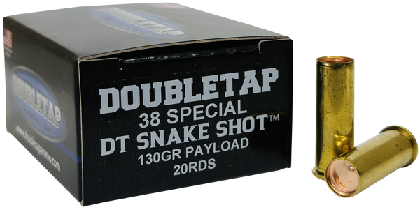Doubletap 38 Spl Snake Shot - 20rd 50bx/cs