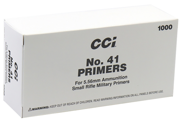 CCI 1 Mil-Spec No. 41 5.56x45mm NATO Rifle 1000/Box