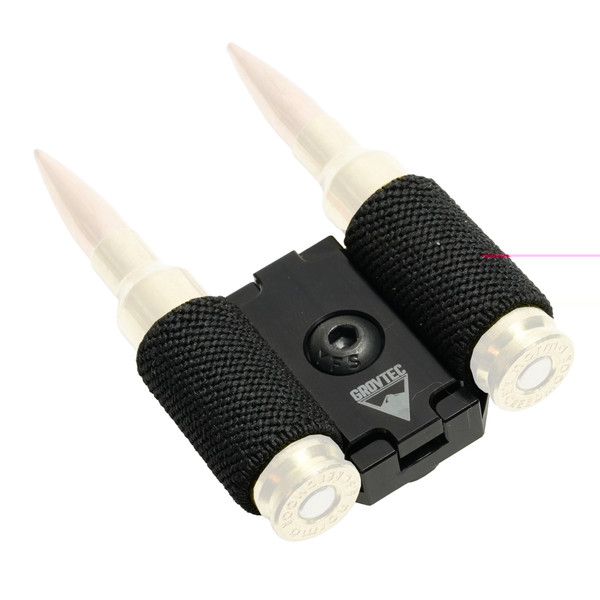 Grovtec R2s2 M-lok Ammo Holder - 2 Round Black