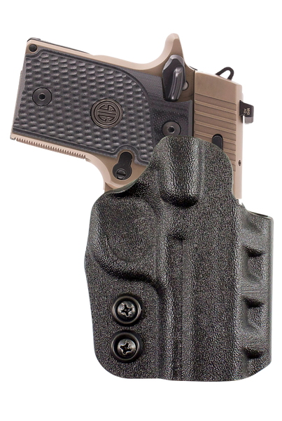 DeSantis Gunhide D94KA8JZ0 Cazzuto  OWB Black Kydex Paddle Fits Sig P365/XL/SAS Right Hand