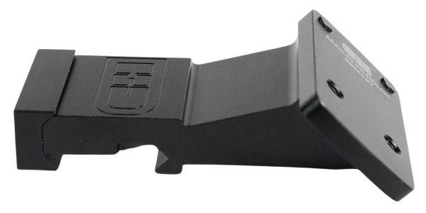 C&H Precision PR45HOLOK   Picatinny Mount Red Dot Optic Mount Black Aluminum Compatible w/ Holosun 407K/507K