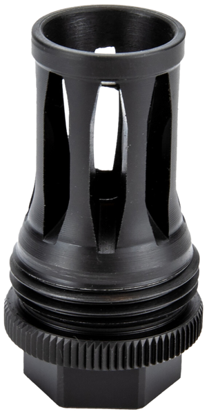 Kgm Suppressors A-QD-FH-S-2 Quick Detach Flash Hider Black Nitride Steel 5/8"x24 Threads
