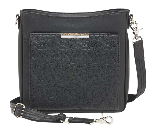 GTM GTM-98LMB/BK      SLIM PURSE CROSSBODY-LAMB