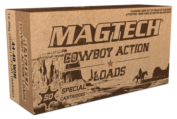 Magtech 4440C Cowboy Action  44-40Win 200gr Lead Flat Nose 50 Per Box/20 Case