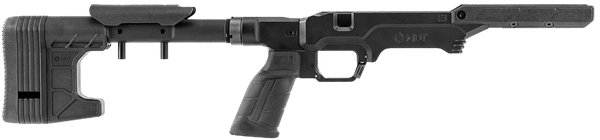 Mdt Sporting Goods Inc 114640BLK The Worker LSS Gen3 Black Fits Tikka T3/T3X Short Action