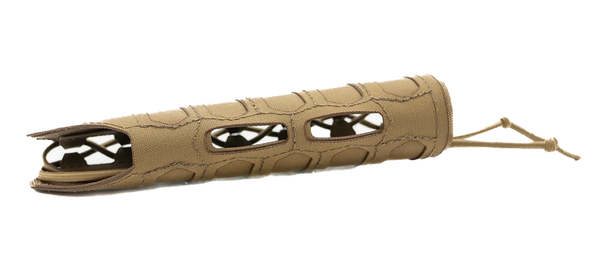 Cole-tac HG202 SD Handguard Wrap W/ Slots Coyote Brown Squadron 6.5" Long