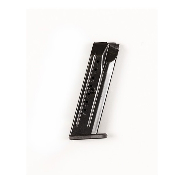 This is a Ruger magazine for the SR9 9mm, 10 round capacity full-size magazine, made by ProMag. This also fits the SR9C.
