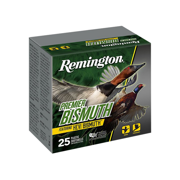 Remington Ammunition R20505 Premier Bismuth  12Gauge 2.75" 1 1/4oz 5Shot 25 Per Box/10 Case