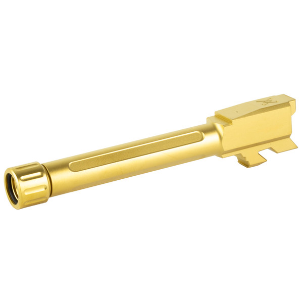 True Precision For Glock 48 - Barrel Threaded Gold Tin