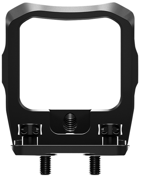 Radian Weapons H0018 Guardian Optic Guard  Black Frame Compatible w/Glock MOS, Trijicon RCR Footprint