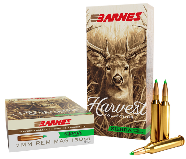 Barnes Harvest 7mm Rem Mag - 150gr Tipped Gameking 20rd