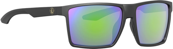 Leupold 184364 Performance Wear Desoto Emerald Mirror Lens Polycarbonate Matte Black Frame