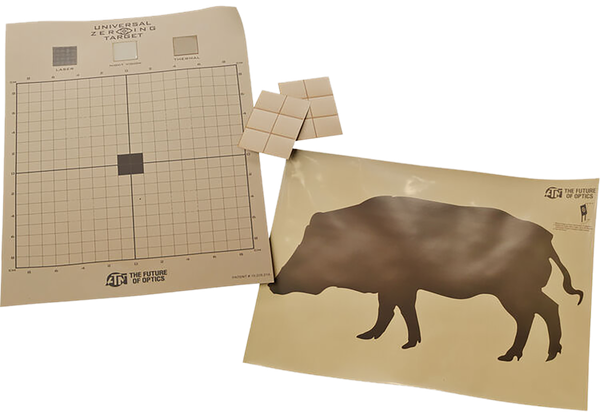 Atn Thermal Boar Target (1) W/ - 12 Thermal Pasters!
