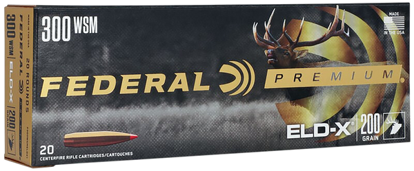 Federal P300WSMELDX1 Premium ELD-X 300WSM 200gr 20 Per Box/10 Case