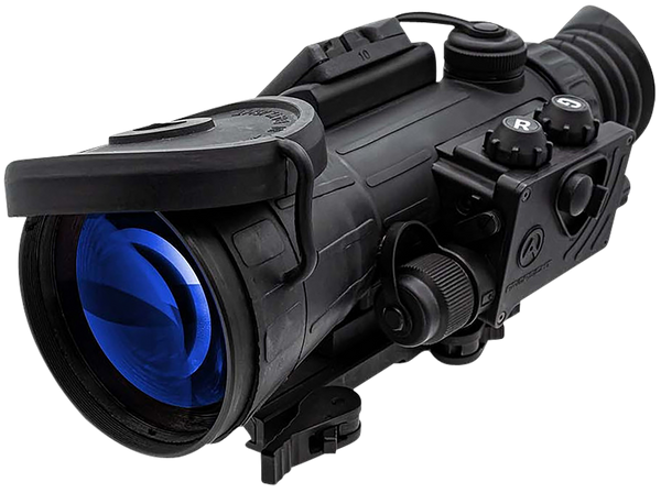 Armasight NRWVULCAN4G9DA1 Vulcan  Night Vision Riflescope Black 4.5x108mm Gen 3 Red on Green/White Circle w/Dot Reticle