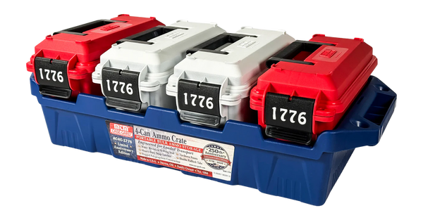 Mtm 30 Caliber 4 Can Ammo - Crate America 250 Edition