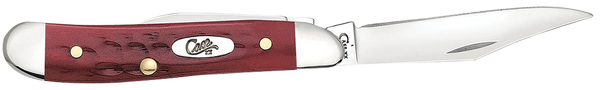 Case Knives Pocket Worn Old - Red Bone Corn Cob Jig Peanut