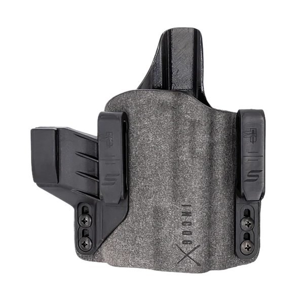 Safariland INCOG0199A7CX161 Incog X  IWB Gray Cordura Fits S&W Equalizer/Shield EZ, Belt Clip Mount, Right Hand