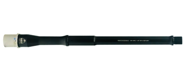 Faxon AR15 Barrel 338 Arc - 12.5" 1:8 Gunner Profile BLK