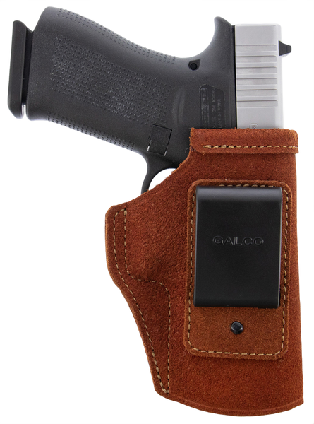 Galco STO834R Stow-N-Go  IWB Natural Steerhide Fits Glock 48 Right Hand