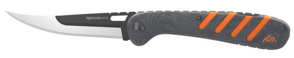 Outdoor Edge Razor Htx 5" - Folder Gray/orange W/blade Pod