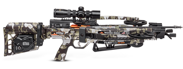 Wicked Ridge Xbow Fury 410 - Acudraw De-cock 410fps Camo