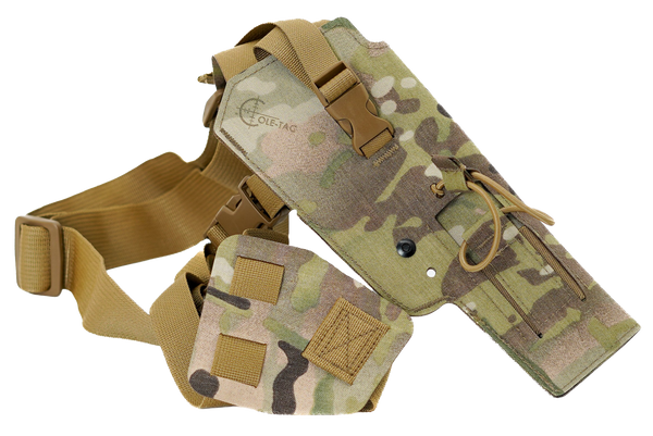 Cole-tac VW213 Varmint Wrangler Pistol Holder Multi-Cam Left Hand
